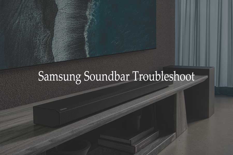 Samsung Soundbar Troubleshoot j