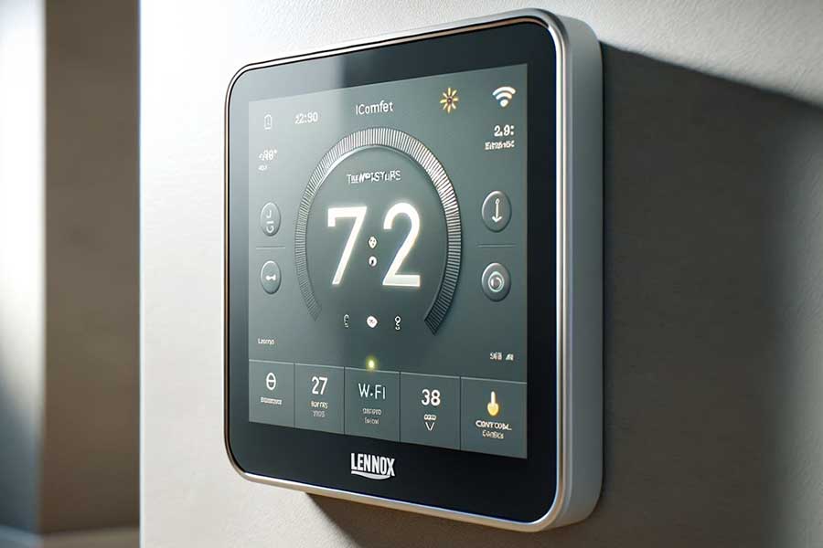 How To Reset Lennox ICOMFORT Wi-Fi Thermostat