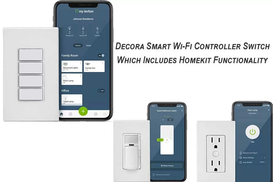 Decora Smart Wi Fi 2nd Gen Scene Controller Switch Which Includes Homekit Functionality