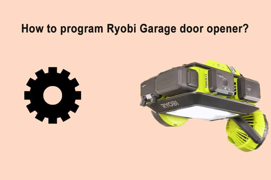 How to install and program Ryobi Garage door opener