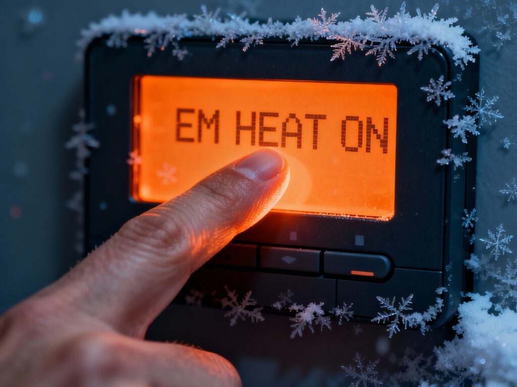 What Does “EM Heat” Mean on a Thermostat? (Complete Guide)