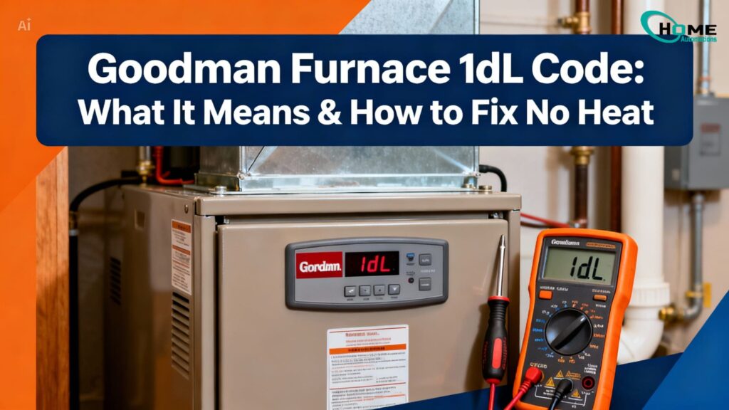 Goodman Furnace 1dL Code: What It Means & How to Fix No Heat