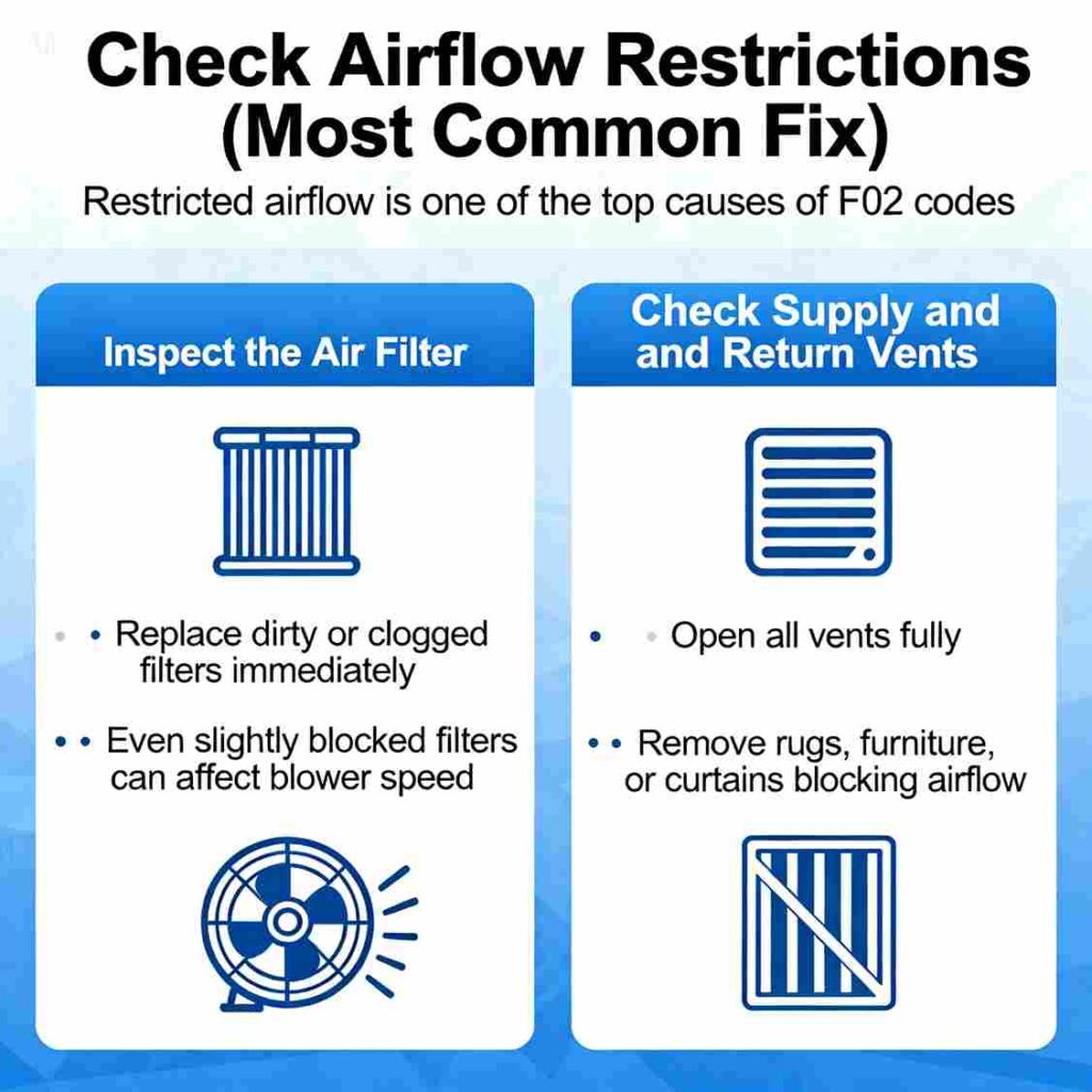 Goodman Furnace F02 Code 