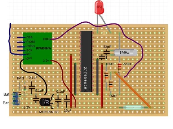 Circuit Diagram Uber Home Automation w- Arduino & Pi