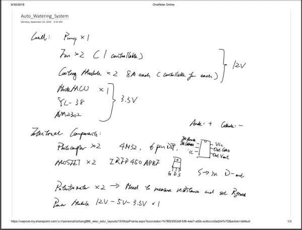 Circuit Schematic-Air Moisture Censor and Soil Moisture Censor