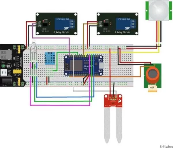 Octopod: Smart IoT Home/Industry Automation Project
