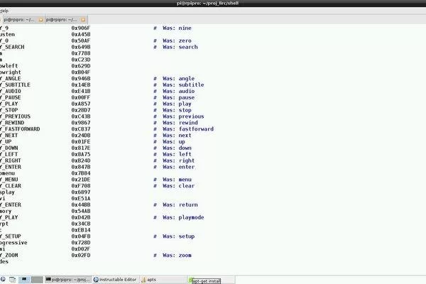 Modify LIRC's Event Configuration 2