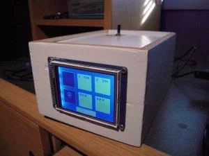 Arduino Touch Screen Room Control