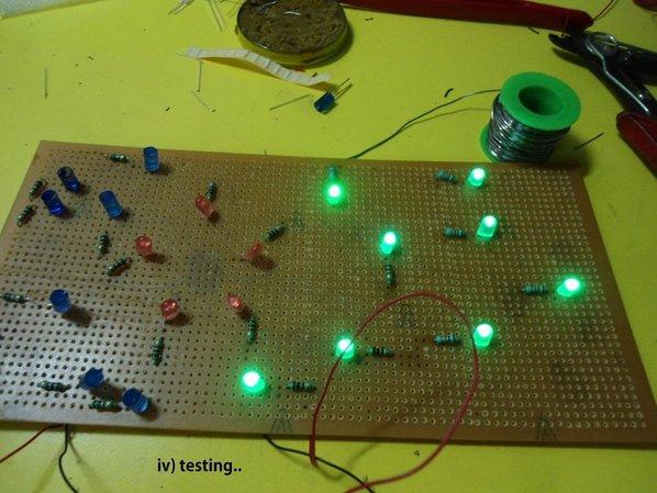 Construct the LED Circuit