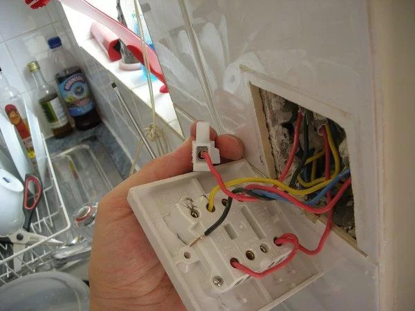 Re-wiring the Light Switches