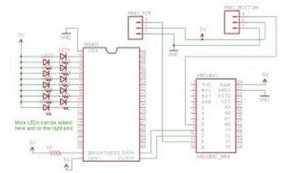 LED stairs schematic 1 1