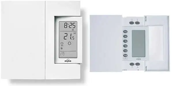 Aube TH106 Electric Heating 7 Day Programmable Thermostat 1