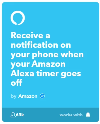 656105 best ifttt applets get phone notified when alexa timer goes off