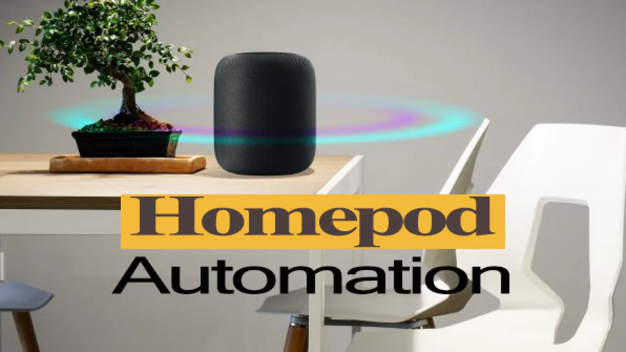 homepod homekit automation