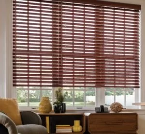 Motorized wood venetian blinds By Brite