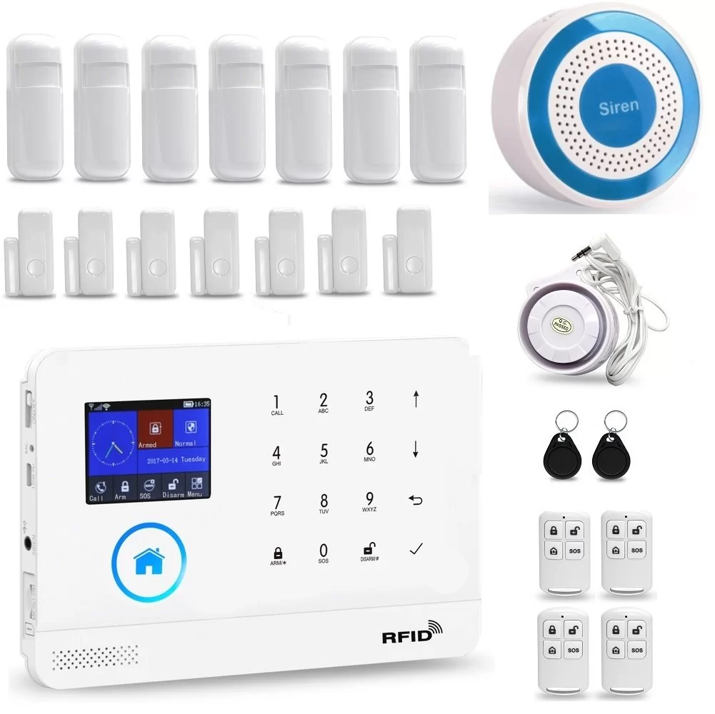 Vlio Wireless GSM WIFI Burglar Alarm System