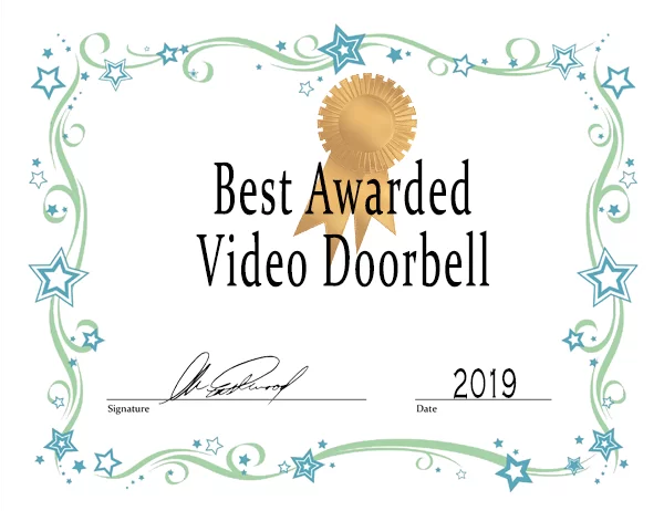 Best Awarded Video Doorbell 2019