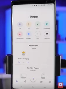 connecting google home to samsung tv