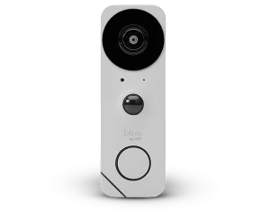 blue doorbell camera pearl gray render