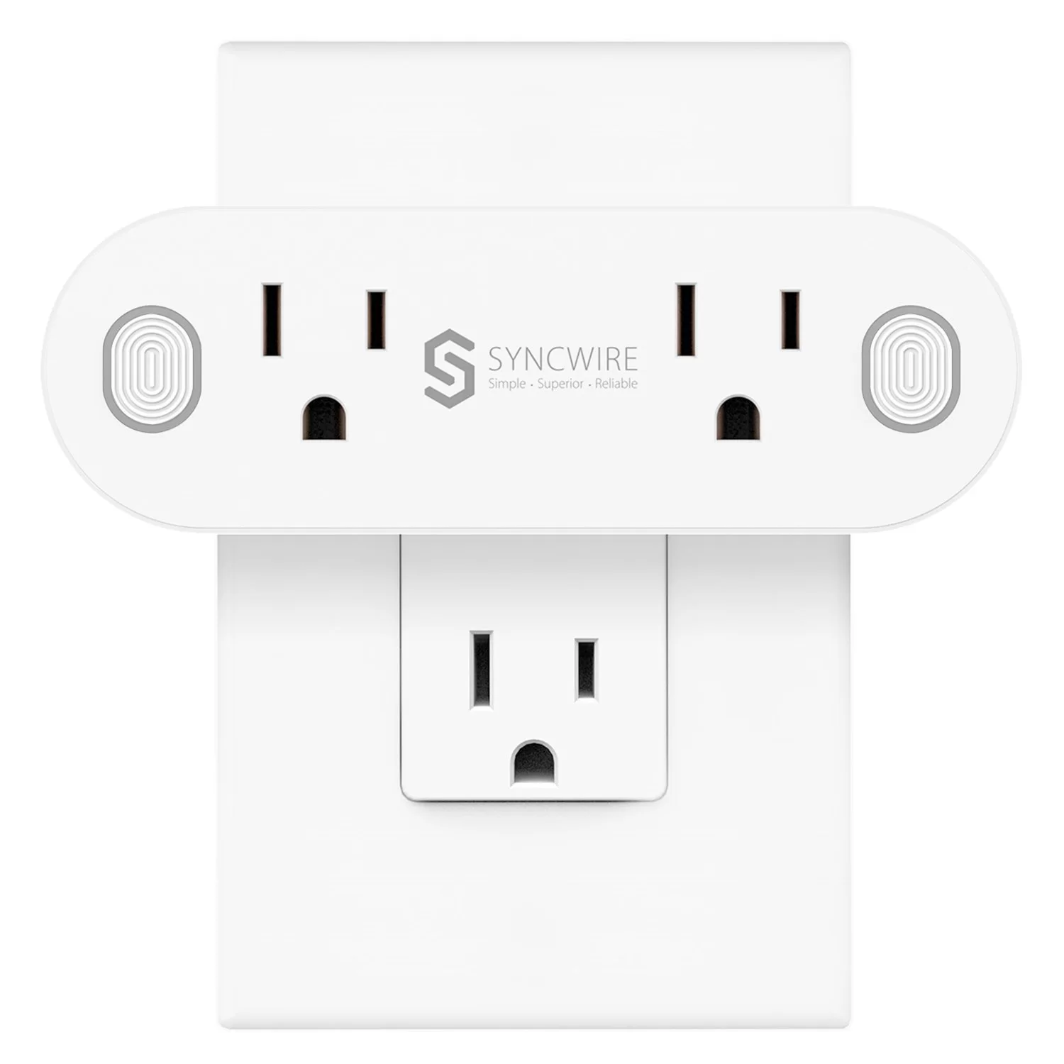 Syncwire 2 in 1 Mini Wi Fi Smart Plug