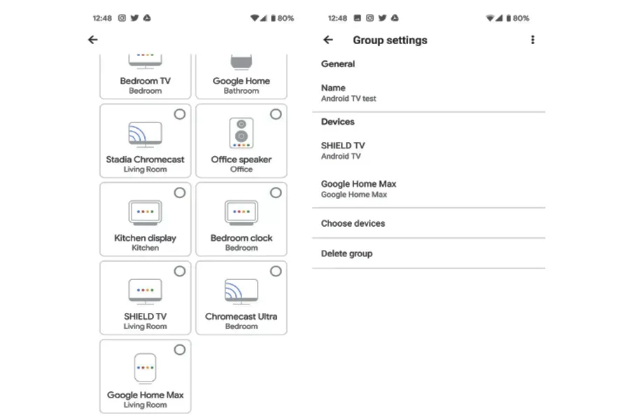 Now you can connect Android TV apps to Google Home speaker groups