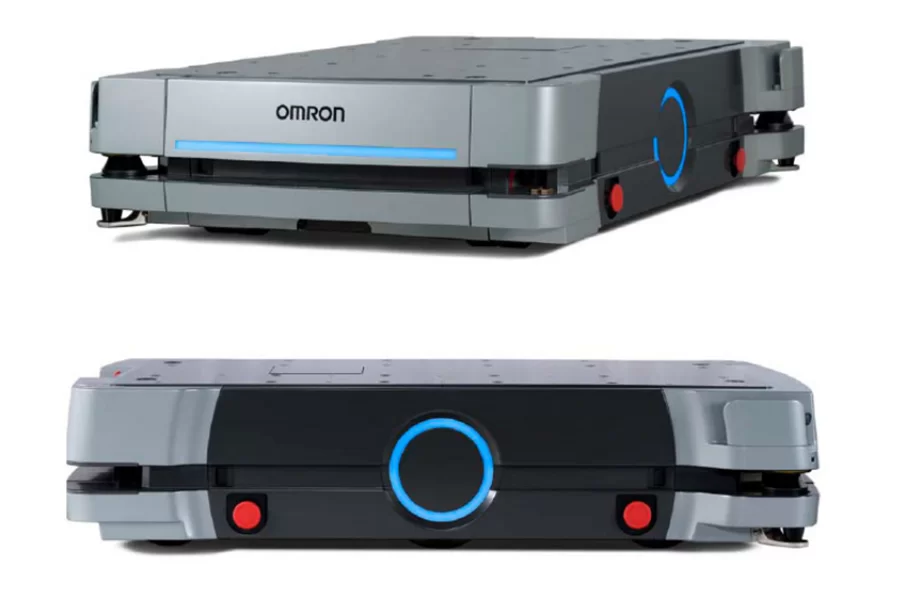 The HD-1500 mobile robot at Omron Automation