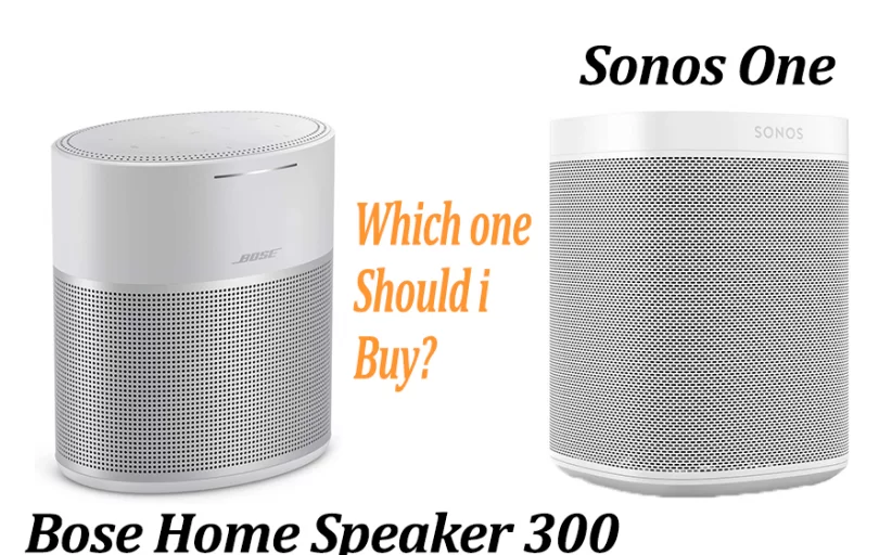Sonos One Vs Bose Home Speaker 300