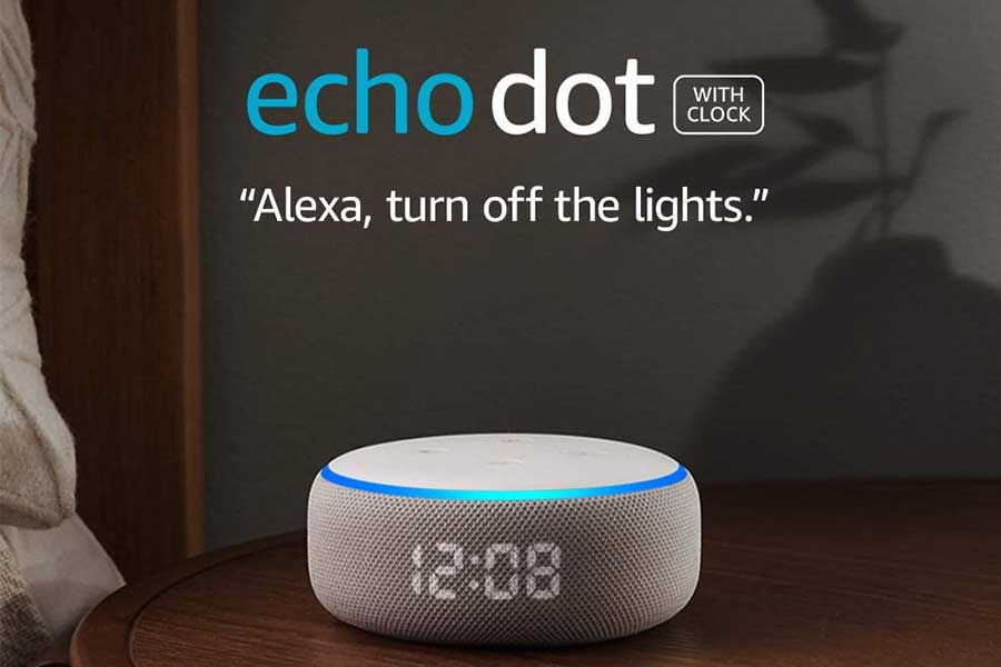 Echo Dot with Clock