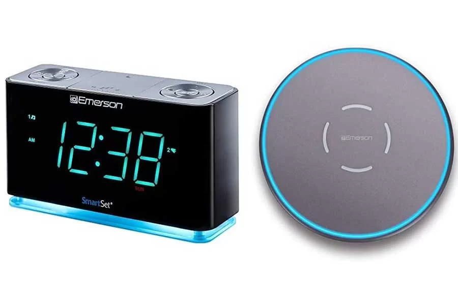 Smart Alarm Clock with Wireless Charging - Home Automation