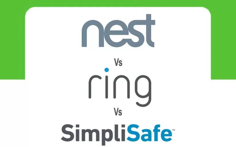 Nest Vs Ring Vs Simplisafe