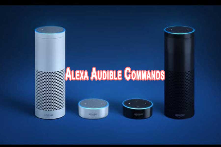 Alexa Audible Commands