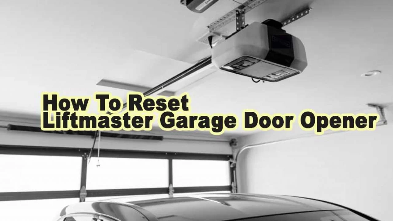 Liftmaster Garage Door Opener Reset Wifi Dandk Organizer