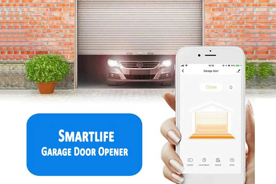 Smartlife Garage Door Opener Home, Best Google Home Garage Door Opener