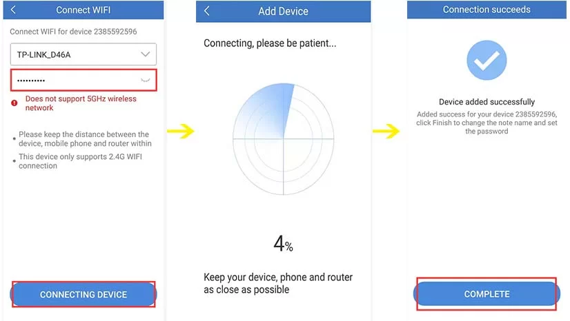 Hiseeu Camera Troubleshoot