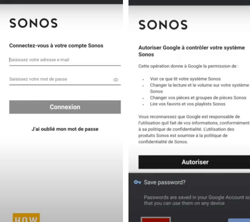 Link Sonos to Google Home