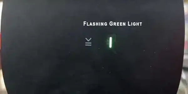 Flashing Green Light