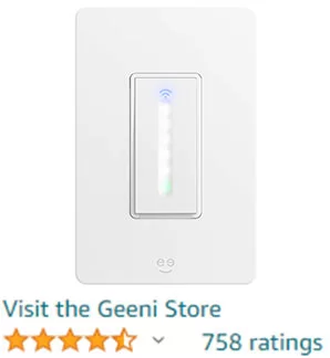 Geeni TAPDIM Smart Light Switch