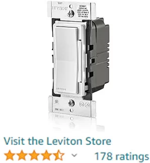 Leviton DDMX1 BLZ Decora Digital 450W LED CF