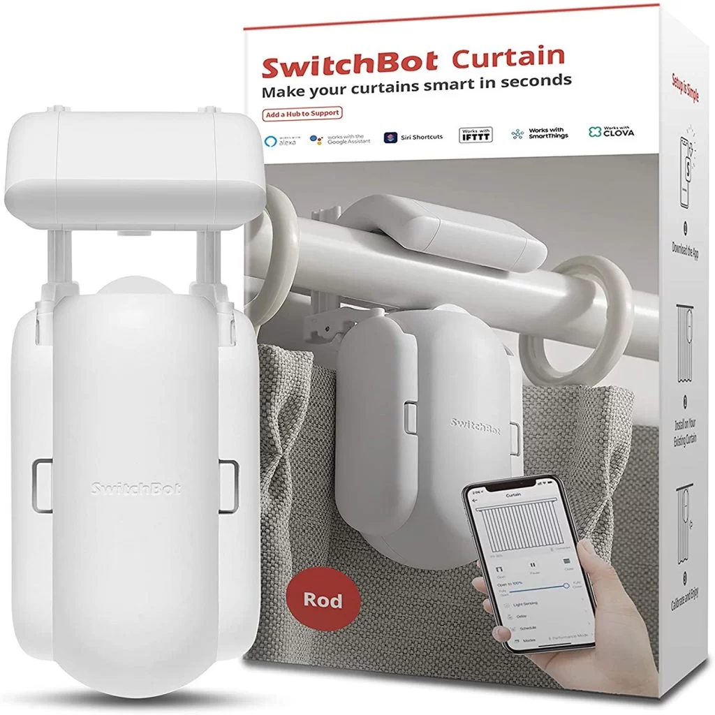 Turn any curtain in to smart curtain