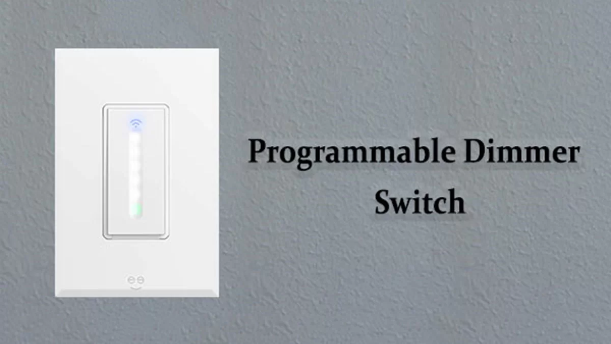 Programmable Dimmer Switch