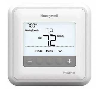 Honeywell T4 Pro Program