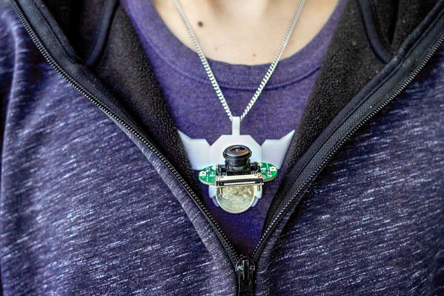 Even If You Dont Say Them Out Loud This Wearable Camera Recognizes Voice Commands