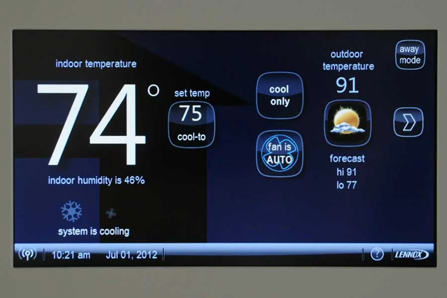 How To Reset Lennox ICOMFORT Wi Fi Thermostat