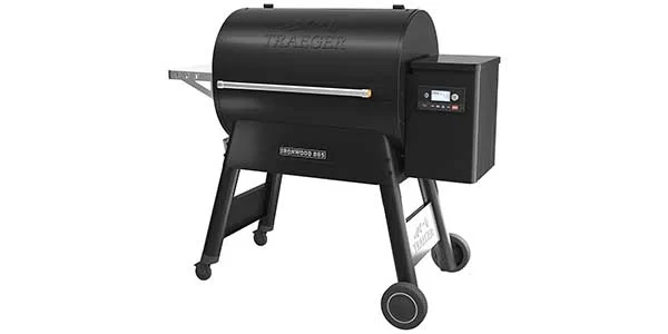 Traeger Grills Ironwood 885 wood pellet grill and smoker with Alexa and Wi Fi min