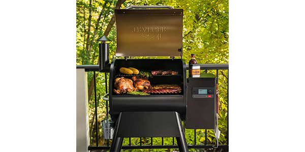 Traeger Grills Pro Series 575 wood pellet grill and smoker with Wi Fi min