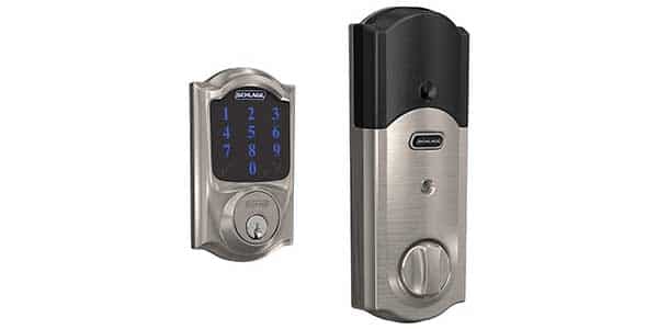 SCHLAGE BE469ZP CAM 619 Connect Smart Deadbolt with alarm