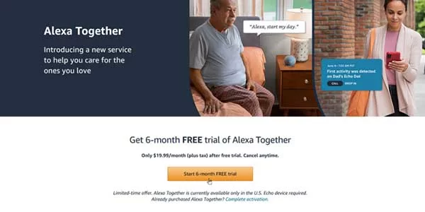 How to Care for Family Members Remotely Using an Echo Device and Alexa Together