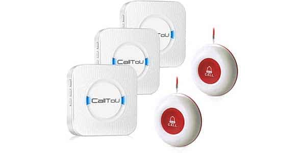 CallToU Wireless Caregiver Pager Call Button Call Bell Medical