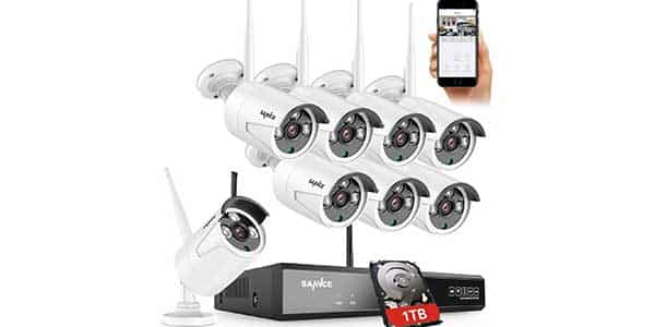 Sannce security cameras 
