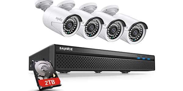 Sannce 8CH 5MP PoE Home Security Camera System